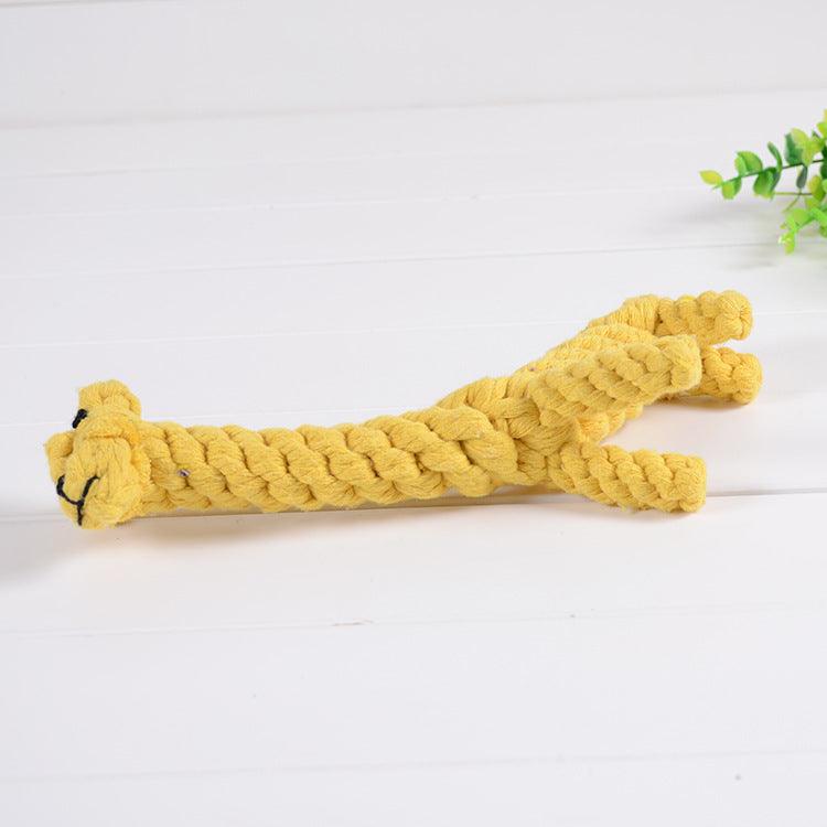 Giraffe Rope Dog Toy