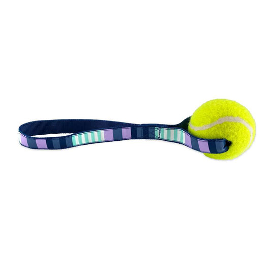 Metro Stripes Tennis Ball Fetch Toy