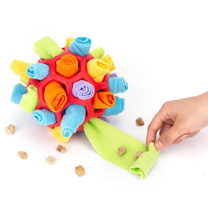 Treat-Dispensing Puzzle Ball