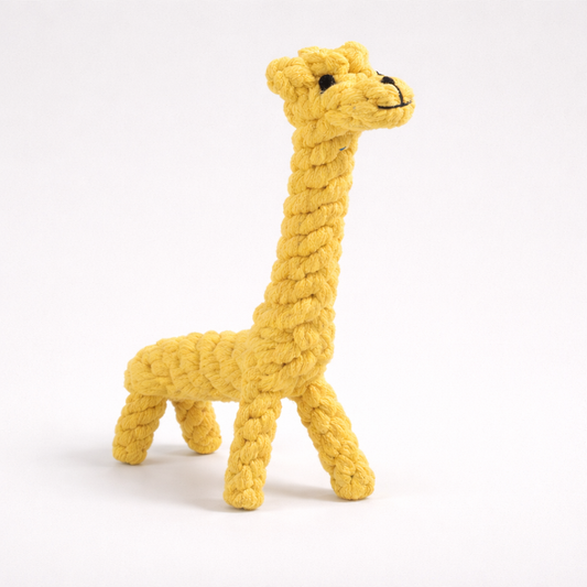 Giraffe Rope Dog Toy