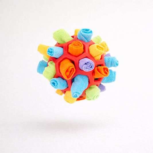 Treat-Dispensing Puzzle Ball